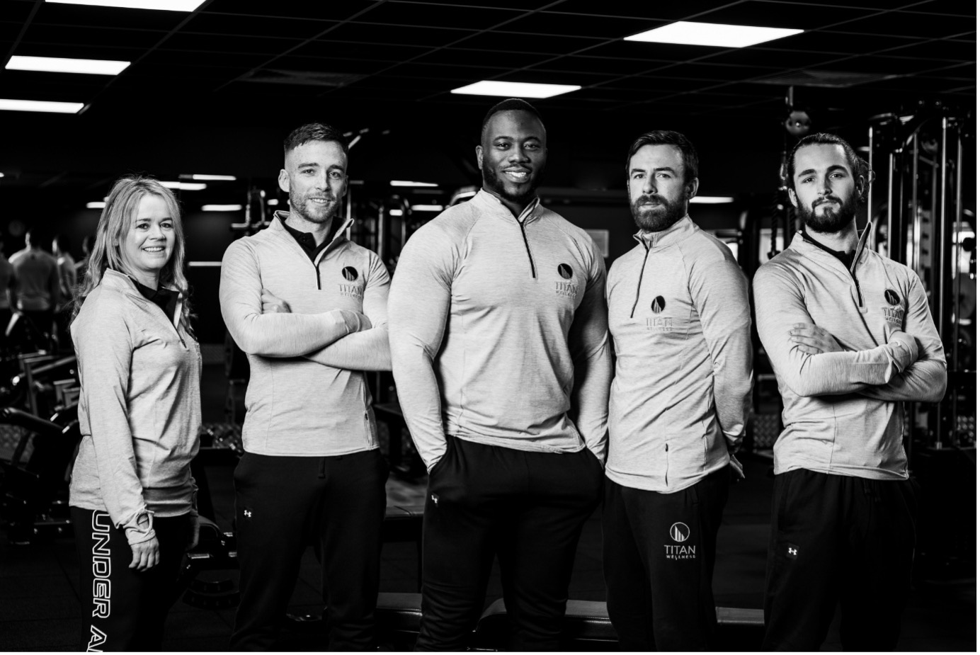 fitness class in session